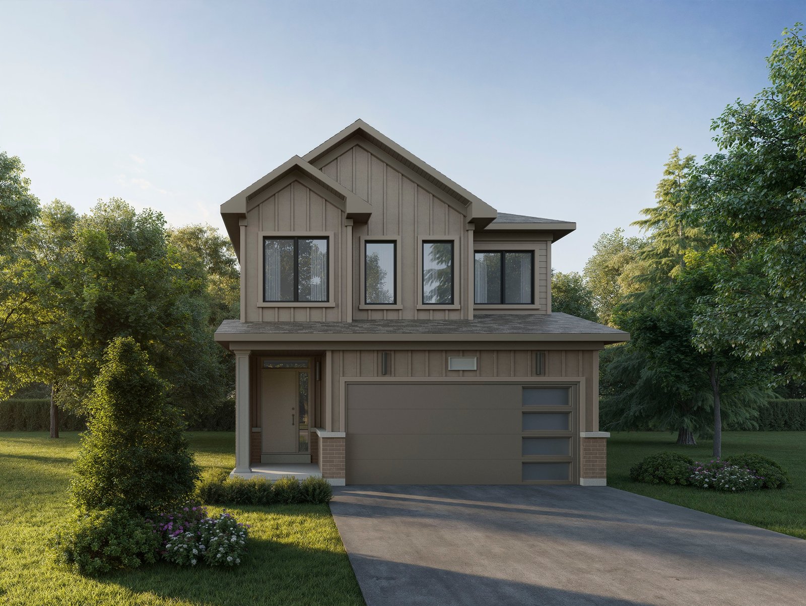 Double Car Garage Single Family Homes
