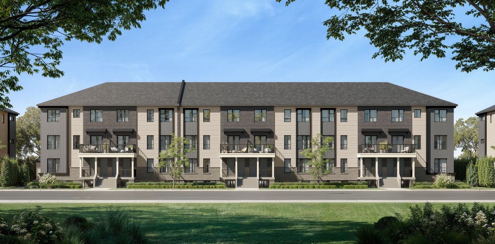 urban townhomes - The Heights of Harmony