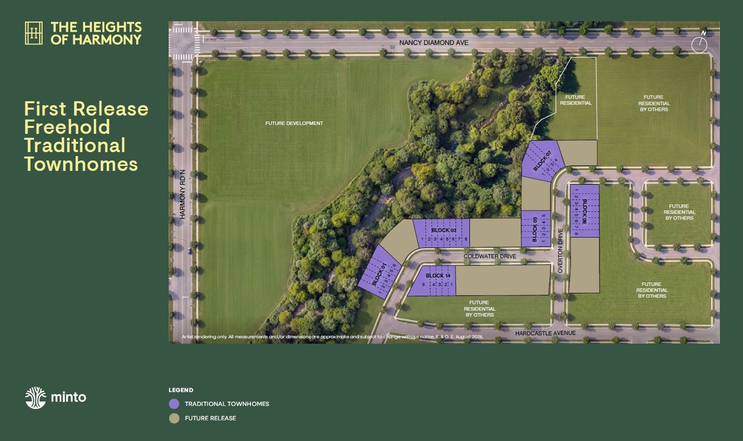 Traditonal-Townhomes Site Plan